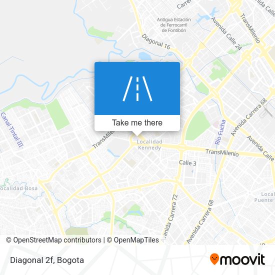 Mapa de Diagonal 2f