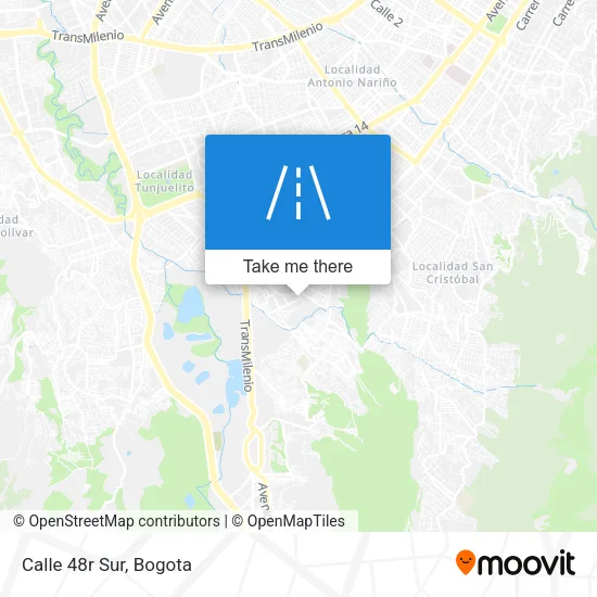 Calle 48r Sur map