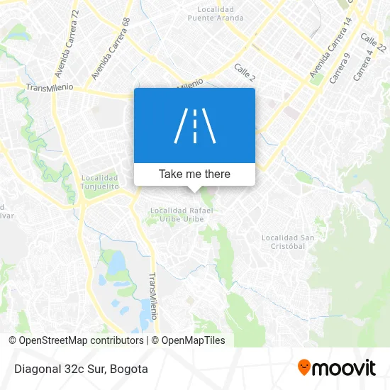Diagonal 32c Sur map