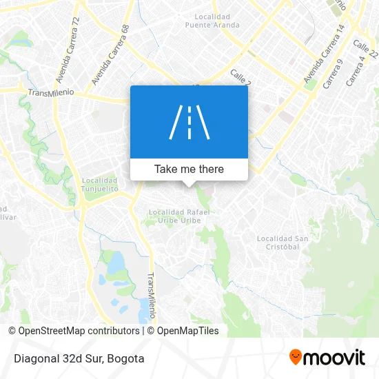 Diagonal 32d Sur map