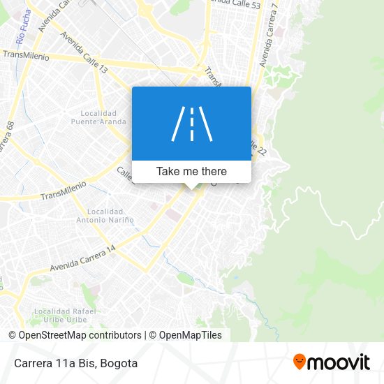 Mapa de Carrera 11a Bis