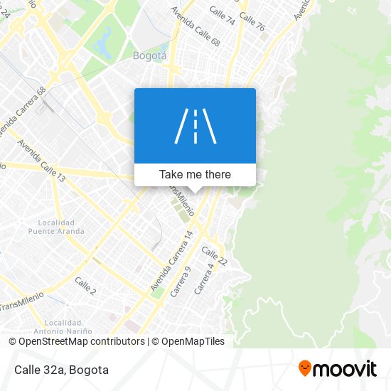 Calle 32a map