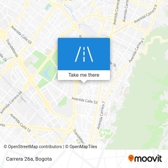 Mapa de Carrera 26a