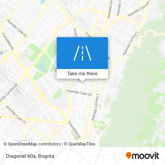 Diagonal 60a map