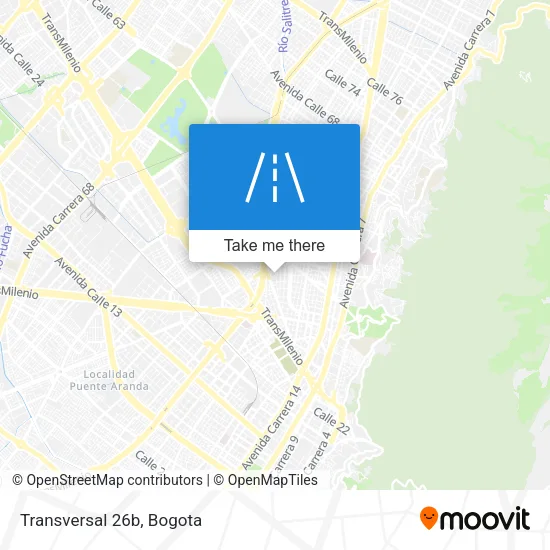 Mapa de Transversal 26b