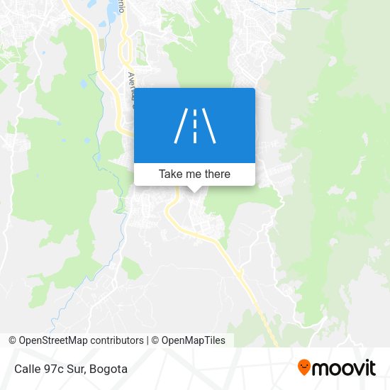 Mapa de Calle 97c Sur