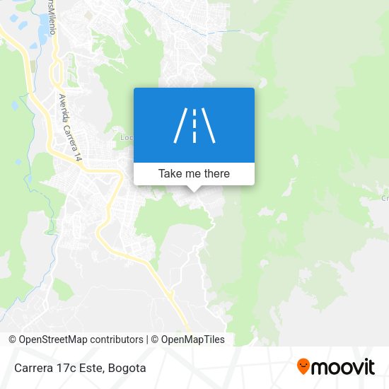 Mapa de Carrera 17c Este