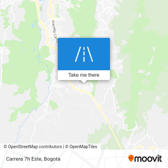 Mapa de Carrera 7h Este