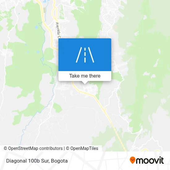 Diagonal 100b Sur map