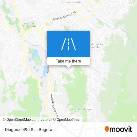 Diagonal 49d Sur map