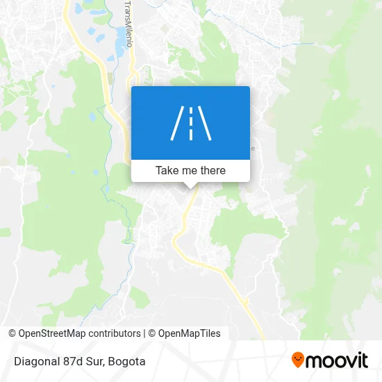 Diagonal 87d Sur map