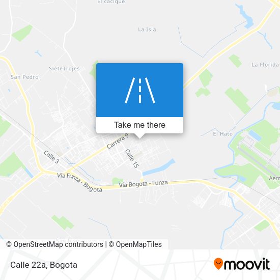 Mapa de Calle 22a