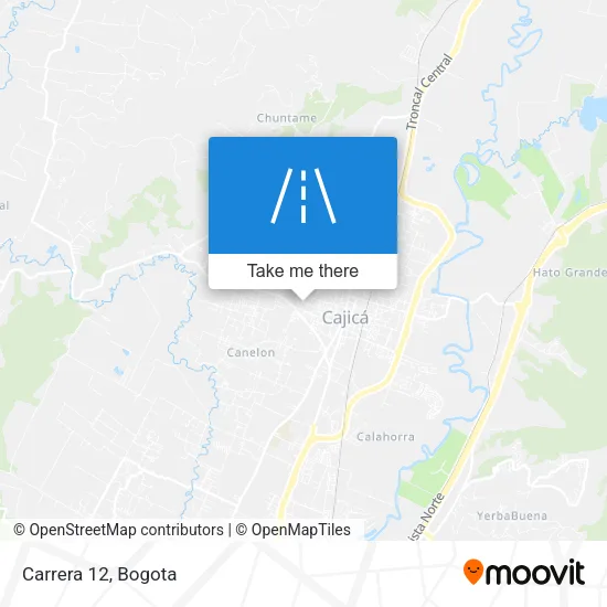 Carrera 12 map