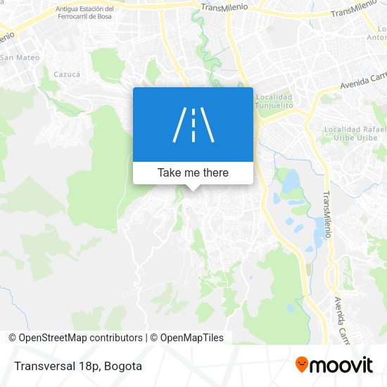 Mapa de Transversal 18p
