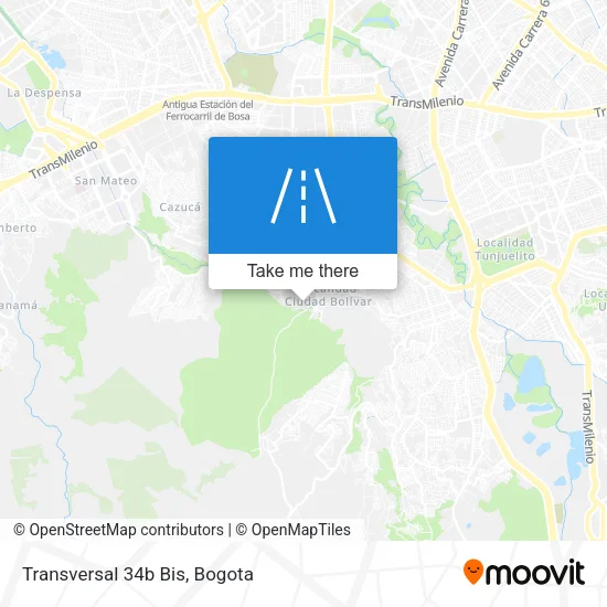 Mapa de Transversal 34b Bis