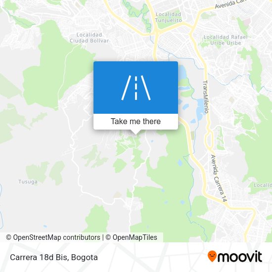 Mapa de Carrera 18d Bis