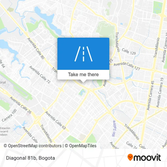 Diagonal 81b map