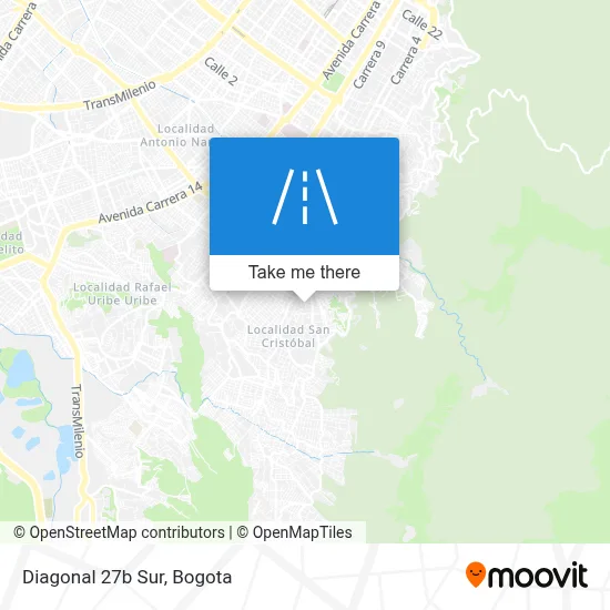 Diagonal 27b Sur map