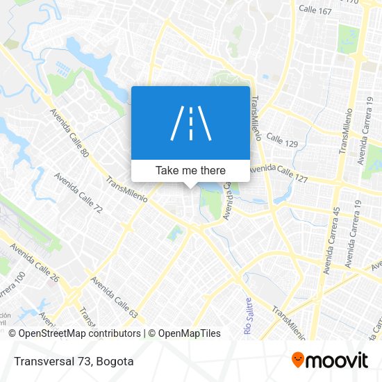 Mapa de Transversal 73