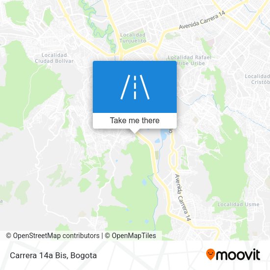 Mapa de Carrera 14a Bis