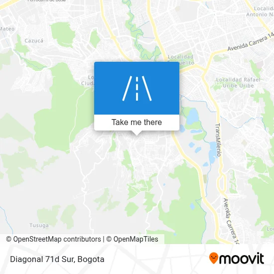 Diagonal 71d Sur map