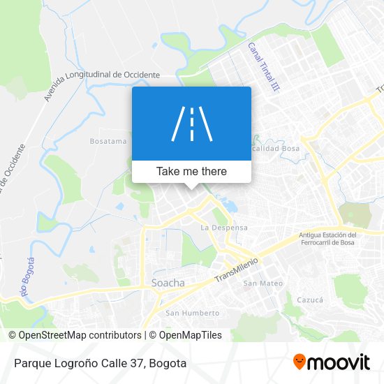 Parque Logroño Calle 37 map