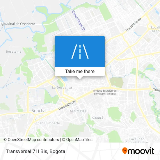 Mapa de Transversal 71l Bis