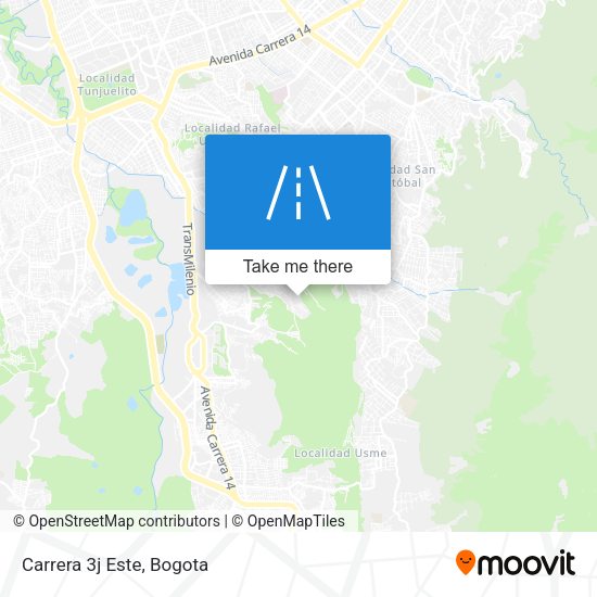 Mapa de Carrera 3j Este