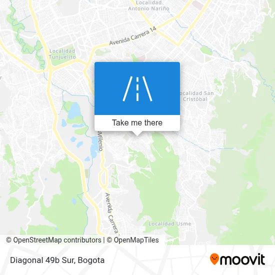 Diagonal 49b Sur map