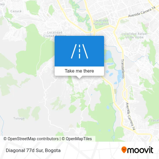 Diagonal 77d Sur map