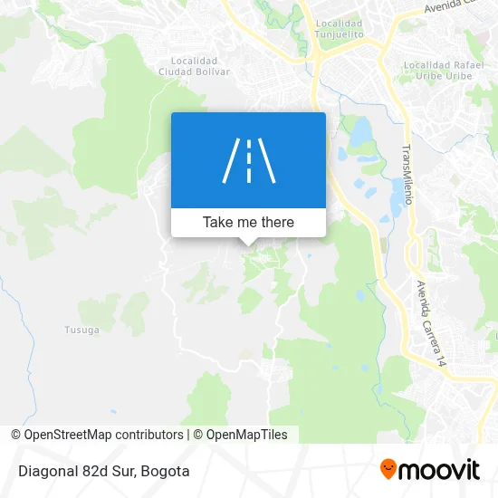 Diagonal 82d Sur map