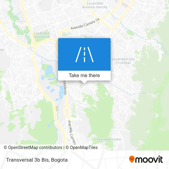 Mapa de Transversal 3b Bis