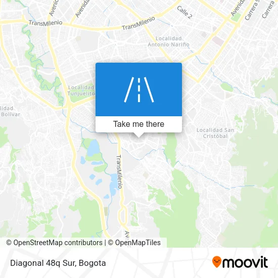 Diagonal 48q Sur map