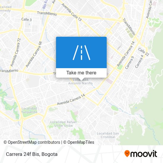 Mapa de Carrera 24f Bis