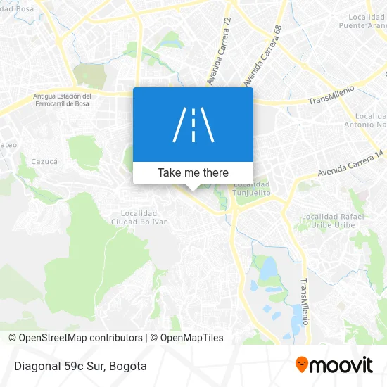 Diagonal 59c Sur map