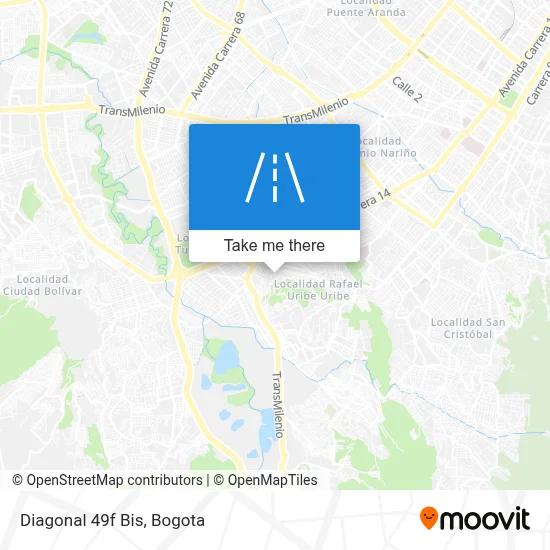 Diagonal 49f Bis map