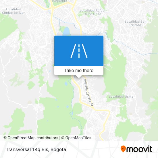 Mapa de Transversal 14q Bis