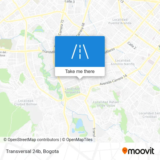 Mapa de Transversal 24b