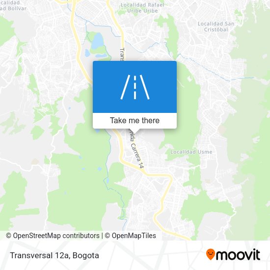 Mapa de Transversal 12a