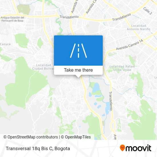 Mapa de Transversal 18q Bis C