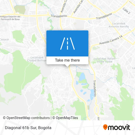 Diagonal 61b Sur map