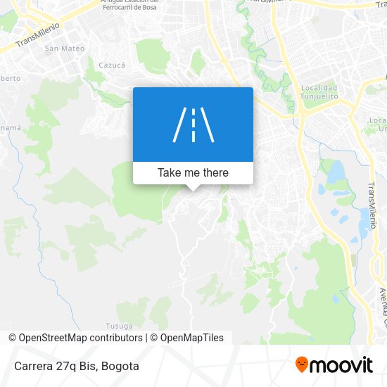 Mapa de Carrera 27q Bis