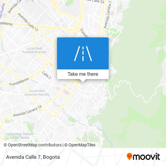 Avenida Calle 7 map