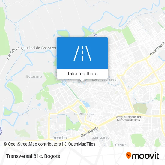 Mapa de Transversal 81c