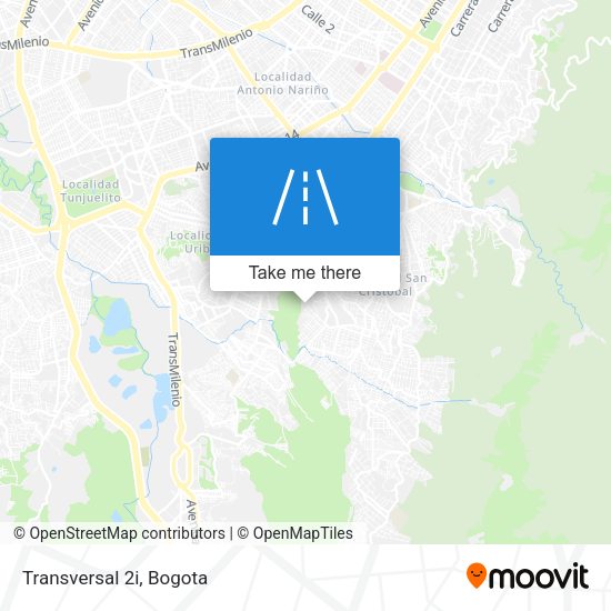 Mapa de Transversal 2i