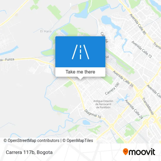 Carrera 117b map