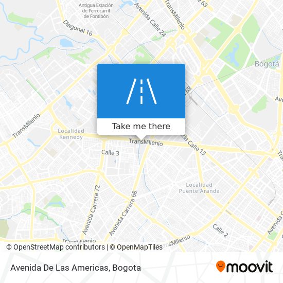 Avenida De Las Americas map