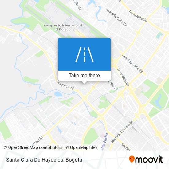 Mapa de Santa Clara De Hayuelos