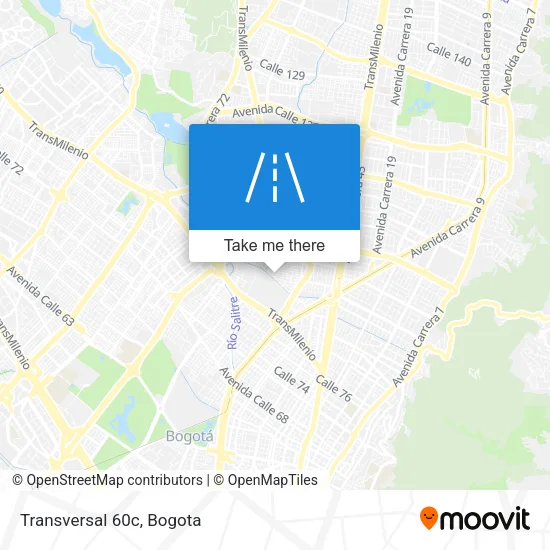 Mapa de Transversal 60c