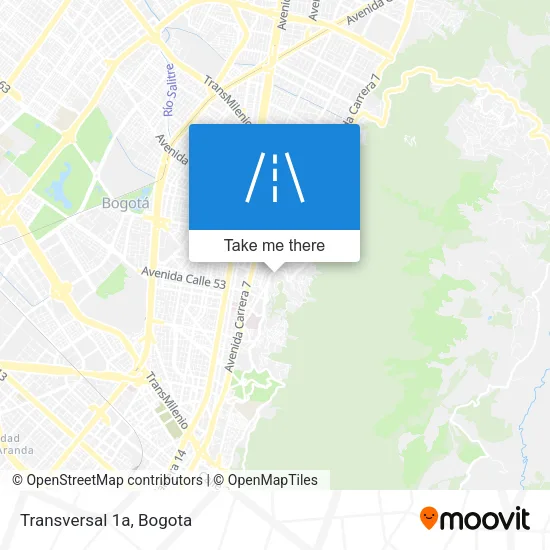 Mapa de Transversal 1a